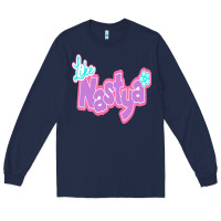 Navy like nastya Long Sleeve Tee - minhPixels