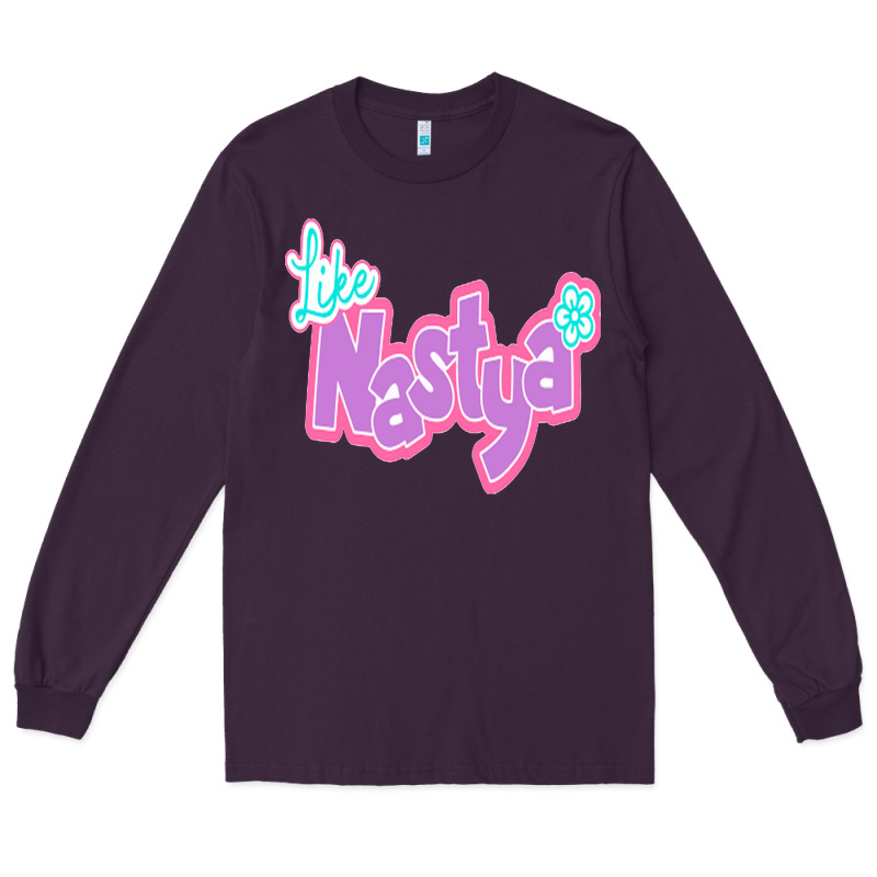 Like Nastya Long Sleeve Tee by minhPixels | Teevron