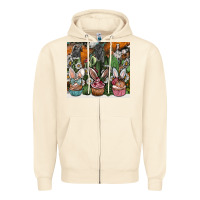 Sandshell easter Zipper Hoodie - CowhideDigitalArt