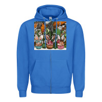 True Royal easter Zipper Hoodie - CowhideDigitalArt
