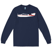 Navy Beechcraft Bonanza  Perfect Gift Long Sleeve Tee - minhPixels