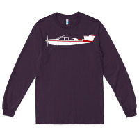 Plum Beechcraft Bonanza  Perfect Gift Long Sleeve Tee - minhPixels