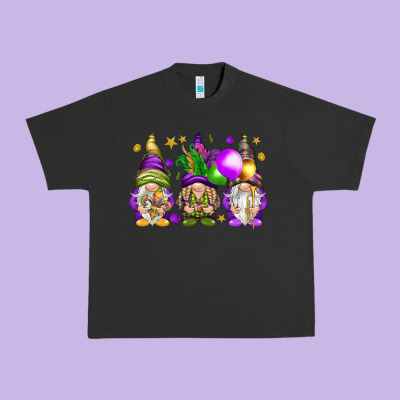Mardi Gras Gnomies With Elements Urban Heavy Tee Designed By Howdyjamesfarm