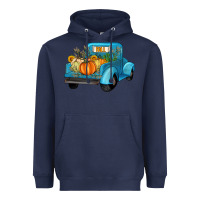 Navy fall truck Heavyweight Hoodie - Artiststas