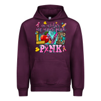 Mauve Wine in october we wear pink love pink Urban Hoodie - AdoDesignShop