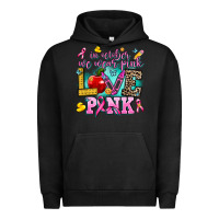 Pigment Black in october we wear pink love pink Urban Hoodie - AdoDesignShop