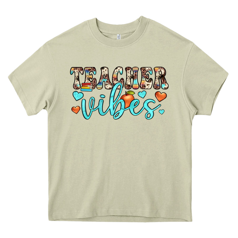 Teacher Vibes Heavy Core Tee by JahusDesignShop | Teevron
