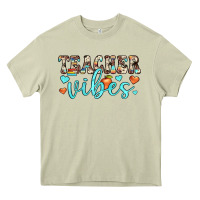 Mossy teacher vibes Heavy Core Tee - JahusDesignShop