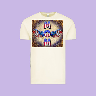 American Mom Vintage Tee Designed By Tumblerdesignbyshophia