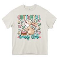 Cream cottontail bunny club Heavy Core Tee - LillyAllenDesigns