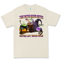 Bone this witch needs coffee before any hocus pocus Premium Tee - BarkalooDesign