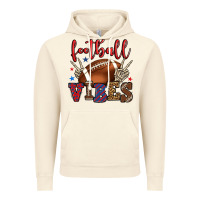 Vintage Artic Football vibes red and blue Vintage Hoodie - HowdyJamesFarm