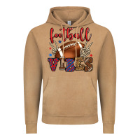 Vintage Camel Football vibes red and blue Vintage Hoodie - HowdyJamesFarm