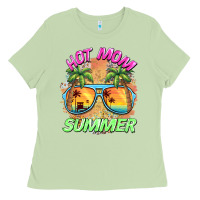 Matcha hot mom summer Ladies Tee - BarkalooDesign