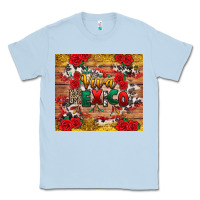 Dusty Blue Viva Mexico Classic Tee - texasbilliewilder