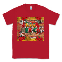Red Viva Mexico Classic Tee - texasbilliewilder