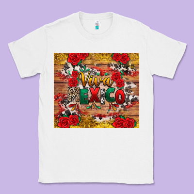 Viva Mexico Classic Tee Designed By Texasbilliewilder