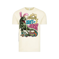 Vintage Arctic Happy Easter Day T-Rex Vintage Tee - HowdyJamesFarm