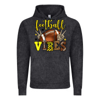 Vintage Arctic Football vibes yellow and black team color Vintage Hoodie - HowdyJamesFarm