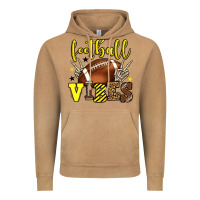 Vintage Camel Football vibes yellow and black team color Vintage Hoodie - HowdyJamesFarm