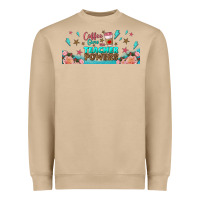 Mushroom coffe gives me teacher powers libbey glass Heavyweight Sweatshirt - BundleAndBundleShop