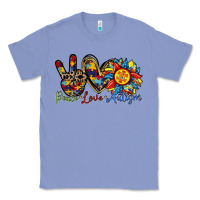 Peace Love Autism Sunflower Classic Tee | Teevron
