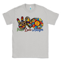 Moon Dust peace love autism sunflower Classic Tee - RacoonDesign
