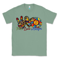 Sage peace love autism sunflower Classic Tee - RacoonDesign