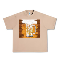 Burro keep calm and drink cold beer Urban Heavy Tee - TumblerDesignByShophia