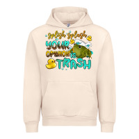 Sandshell splish splash your opinion is trash Urban Hoodie - AdoDesignShop