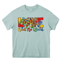 Arona love needs no words Heavy Core Tee - LillyAllenDesigns