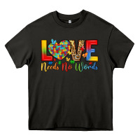 Asphalt love needs no words Heavy Core Tee - LillyAllenDesigns