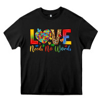 Black love needs no words Heavy Core Tee - LillyAllenDesigns