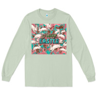 Matcha Easter Bunny  tumbler Easter Day Long Sleeve Tee - HowdyJamesFarm