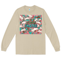 Mushroom Easter Bunny  tumbler Easter Day Long Sleeve Tee - HowdyJamesFarm