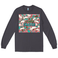 Smoke Easter Bunny  tumbler Easter Day Long Sleeve Tee - HowdyJamesFarm