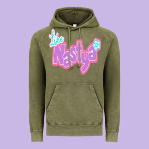 Like Nastya Vintage Hoodie Designed By Minhpixels