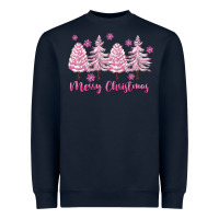 Merry Christmas Trees Heavyweight Sweatshirt | Teevron