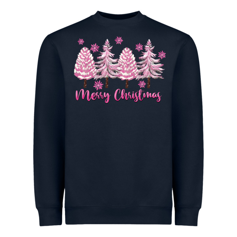 Merry Christmas Trees Heavyweight Sweatshirt by FaDigitalArtStudio | Teevron