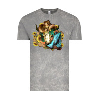 Cloud Rock Cow skull Cowboy boots hats sunflowers Vintage Tee - HowdyJamesFarm