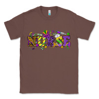 Chestnut Mardi Gras Day Nurse Classic Tee - NancyCooperArtShop