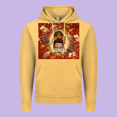 Wizard Head Mom Vintage Hoodie Designed By Tumblerdesignbyshophia