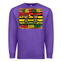 Purple juneteenth freedom day tumbler Premium Sweatshirt - Artiststas