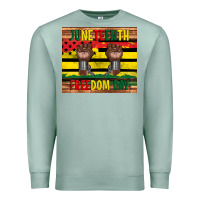 Seafoam juneteenth freedom day tumbler Premium Sweatshirt - Artiststas