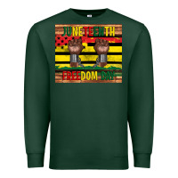 Sports Green juneteenth freedom day tumbler Premium Sweatshirt - Artiststas