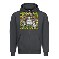 Smoke easter Zipper Hoodie - CowhideDigitalArt
