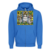 True Royal easter Zipper Hoodie - CowhideDigitalArt