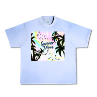 Grape Ice summer vibes with birds Urban Heavy Tee - TumblerDesignByShophia