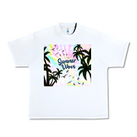 White summer vibes with birds Urban Heavy Tee - TumblerDesignByShophia
