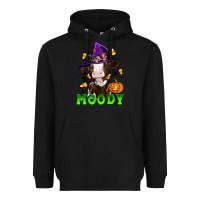 Black moody cow Heavyweight Hoodie - Artiststas